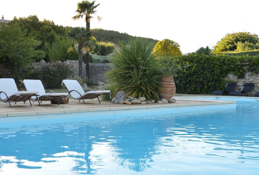 Domaine De La Manse Hotel Villeneuve-de-Berg Kültér fotó