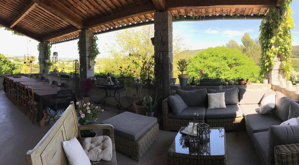 Domaine De La Manse Hotel Villeneuve-de-Berg Kültér fotó