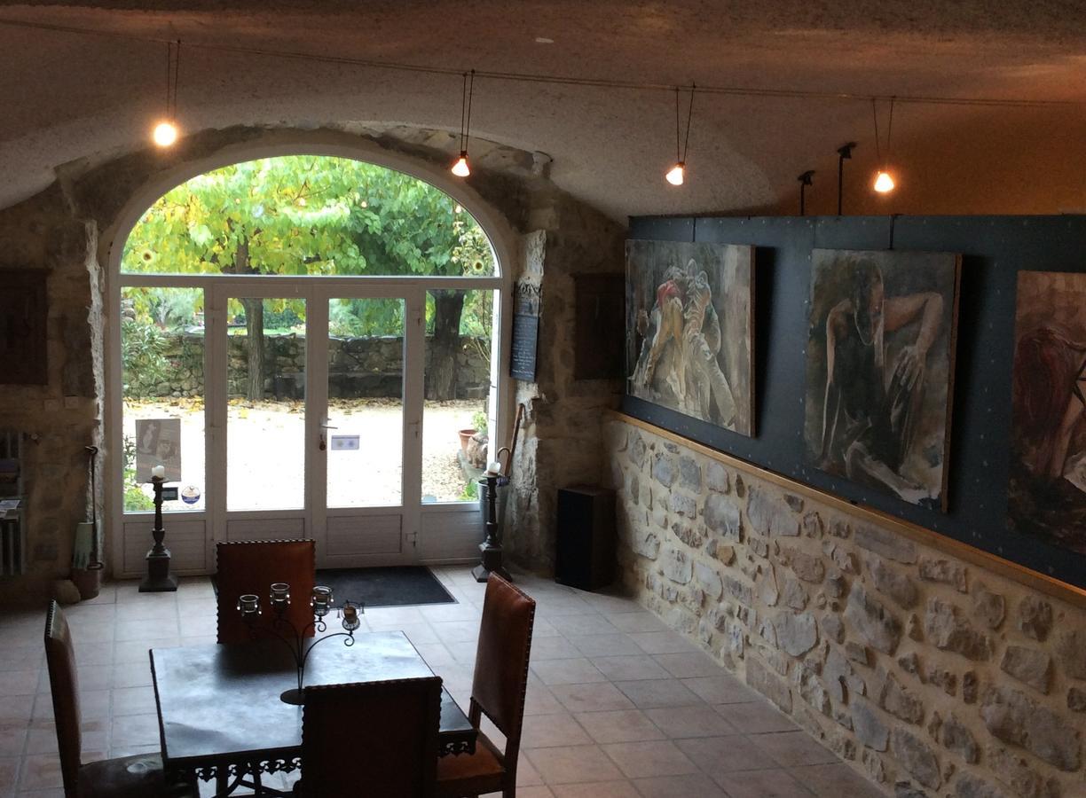 Domaine De La Manse Hotel Villeneuve-de-Berg Kültér fotó